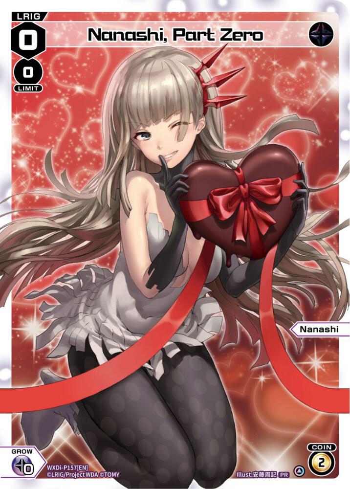 Nanashi, Part Zero (Valentine 2023), Promo Cards WXDi-P157[EN]