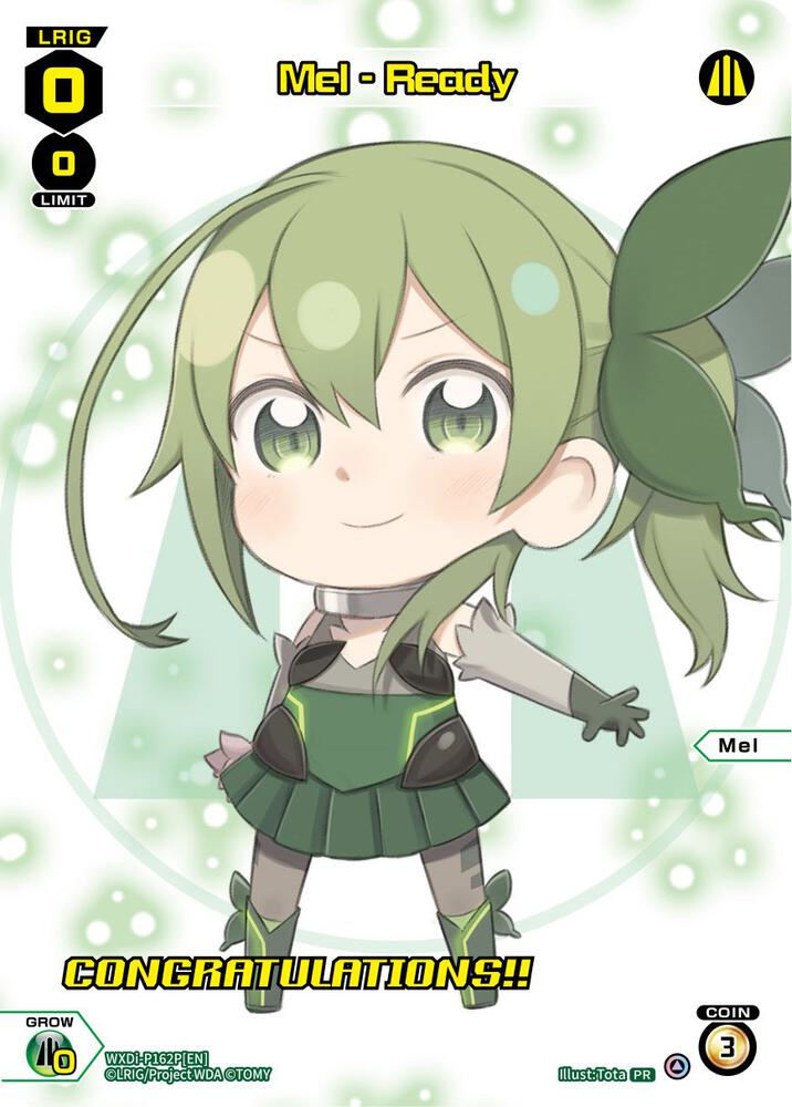 Mel - Ready (March 2023) (Winner), Promo Cards WXDi-P162P[EN]