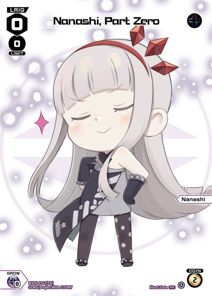 Nanashi, Part Zero (March 2023), Promo Cards WXDi-P163[EN]