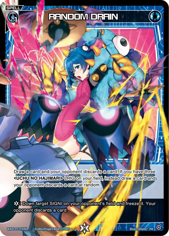 RANDOM DRAIN (June 2023), Promo Cards WXDi-P177[EN]