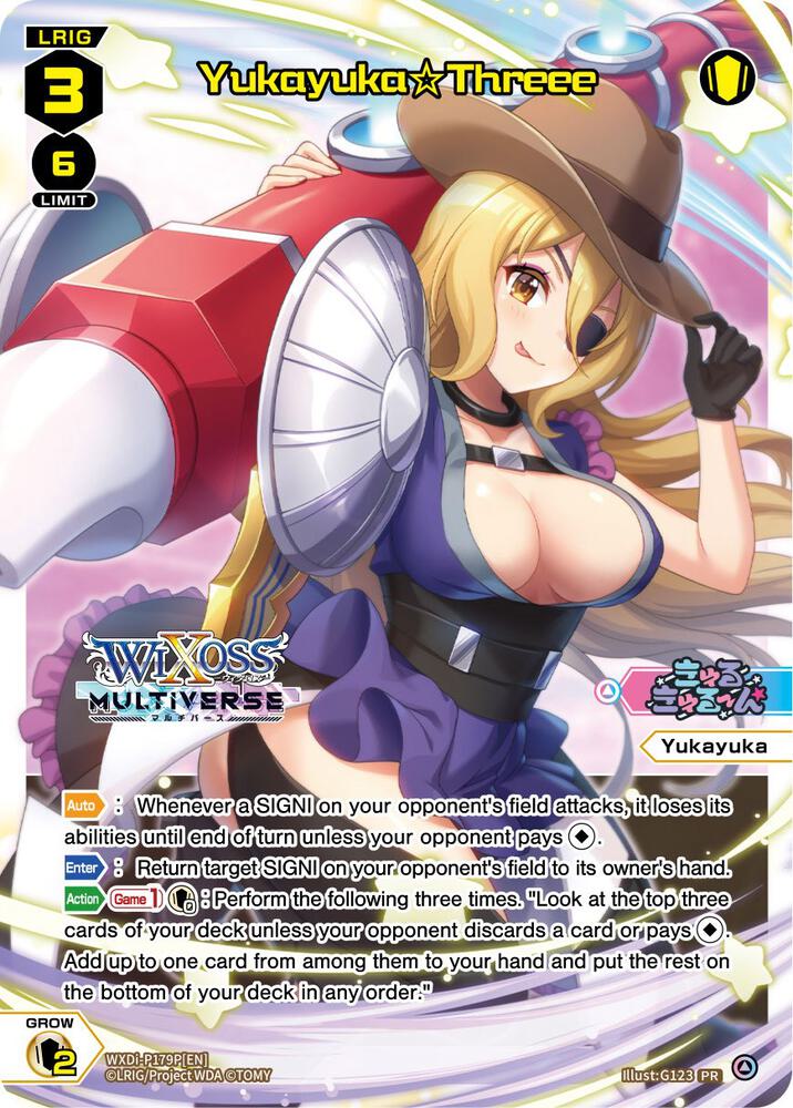 Yukayuka Threee (Box Purchase), Promo Cards WXDi-P179P[EN]