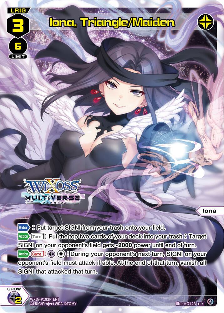 Iona, Triangle/Maiden (Box Purchase), Promo Cards WXDi-P182P[EN]