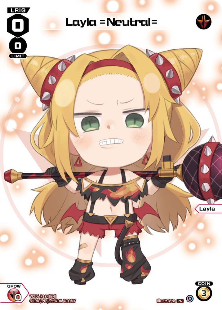 Layla =Neutral= (July 2023), Promo Cards WXDi-P184[EN]