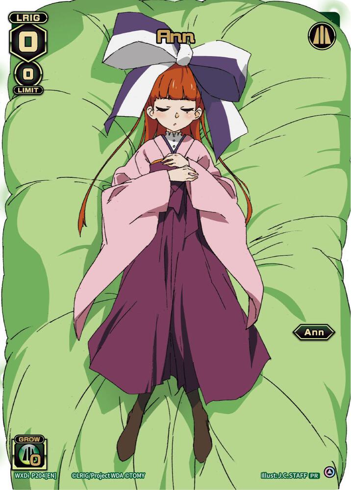 Ann (Rurikuru), Promo Cards WXDi-P204[EN]