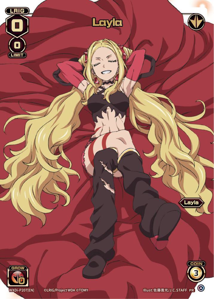 Layla (Rurikuru), Promo Cards WXDi-P207[EN]