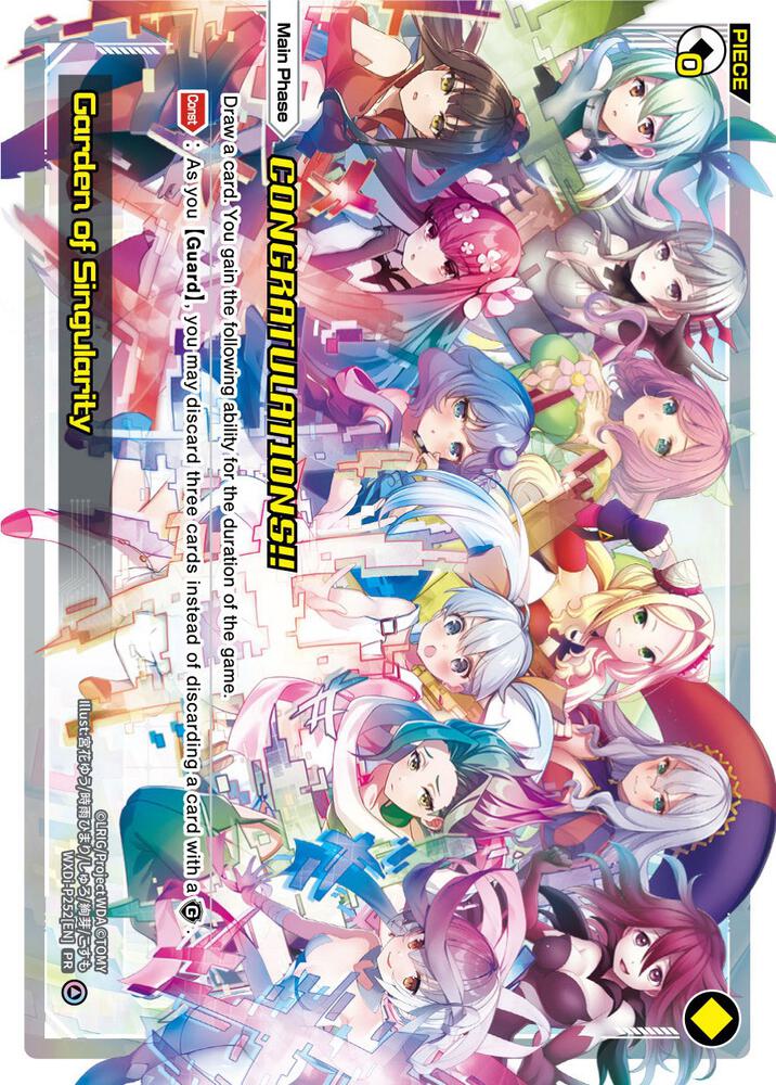 Garden of Singularity (Ceremony Winner), Promo Cards WXDi-P252[EN]