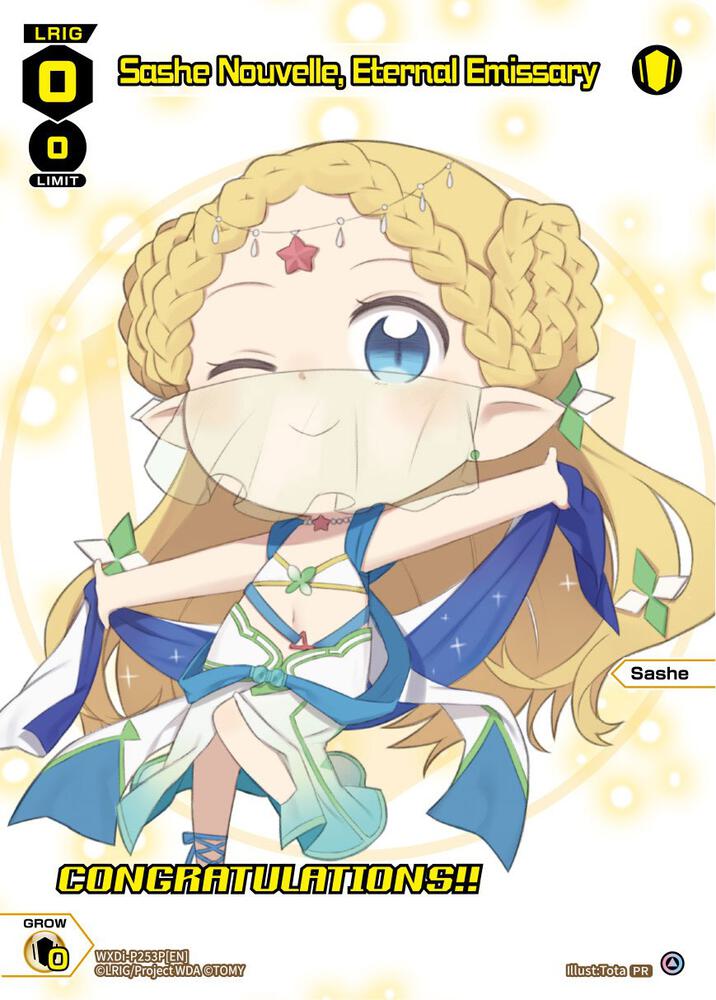 Sashe Nouvelle, Eternal Emissary (November 2023) (Winner), Promo Cards WXDi-P253P[EN]