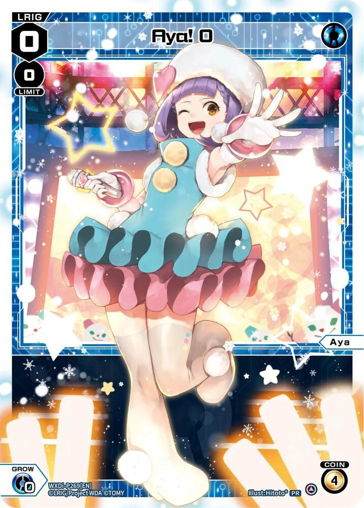 Aya! 0 (January 2024), Promo Cards WXDi-P269[EN]