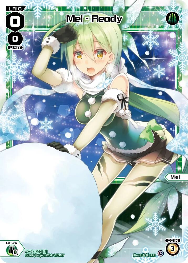 Mel - Ready (January 2024), Promo Cards WXDi-P270[EN]