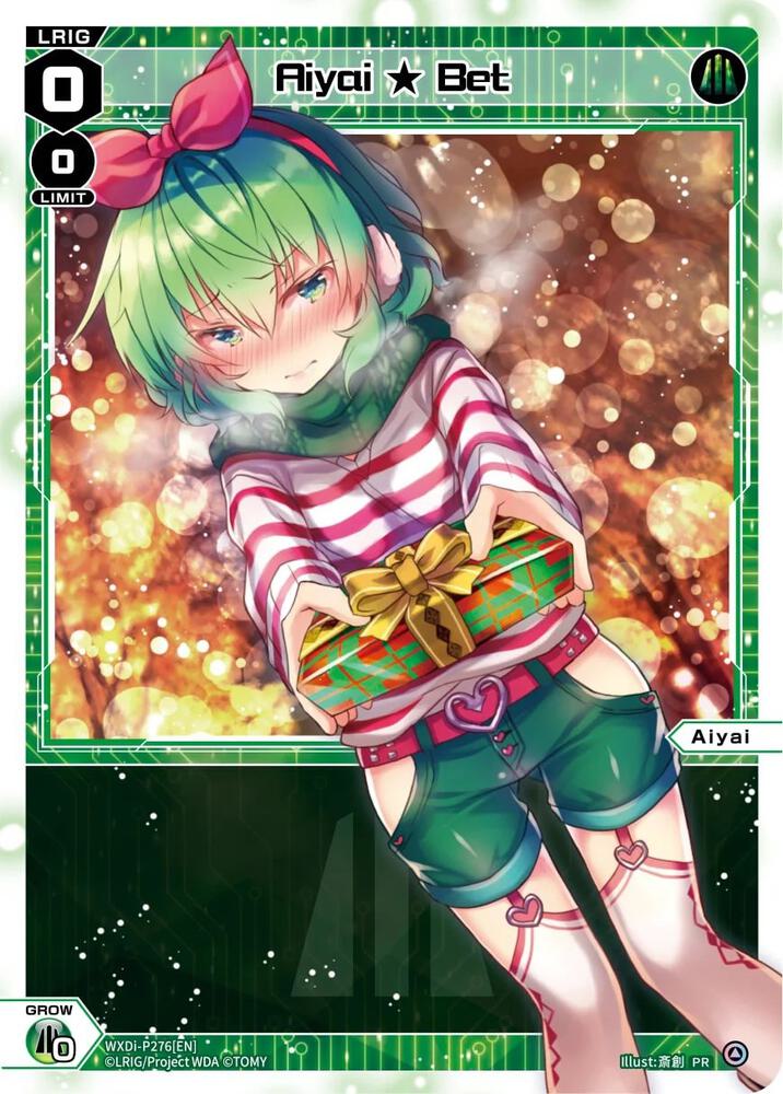 Aiyai Bet (January 2024), Promo Cards WXDi-P276[EN]