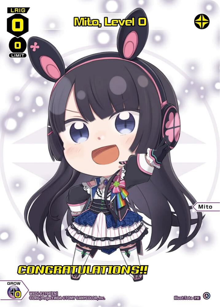 Mito, Level 0 (February 2024) (Winner), Promo Cards WXDi-P279P[EN]