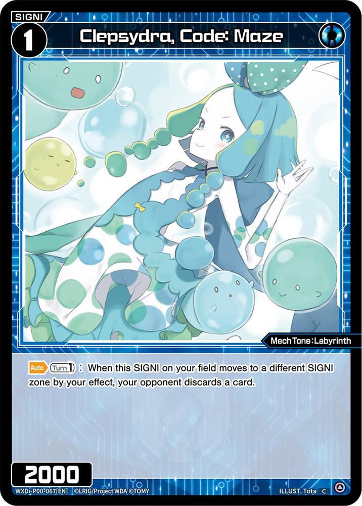 Clepsydra, Code: Maze, Interlude Diva WXDi-P00-067[EN]