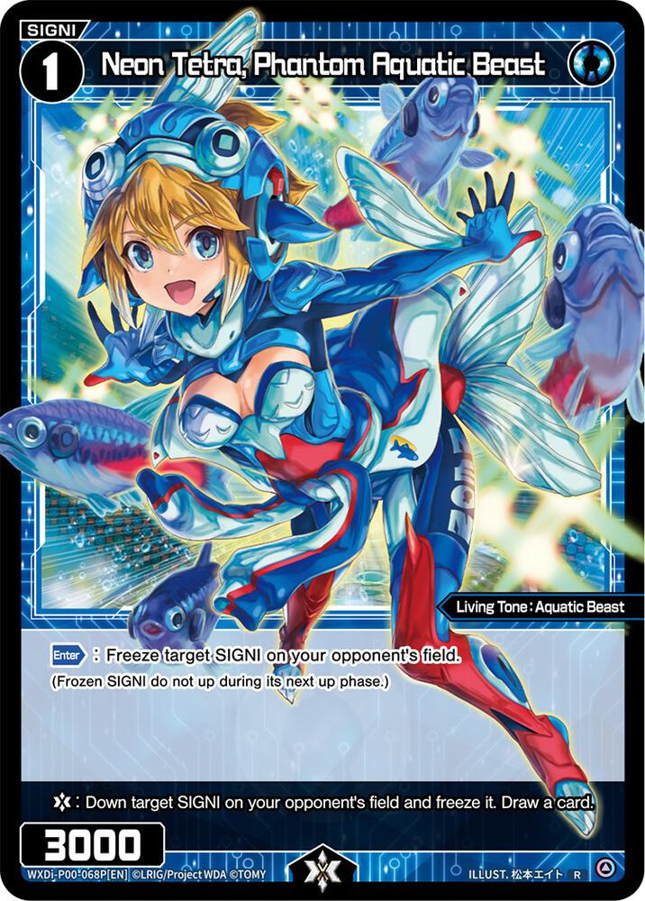 Neon Tetra, Phantom Aquatic Beast (Parallel Foil), Interlude Diva WXDi-P00-068P[EN]