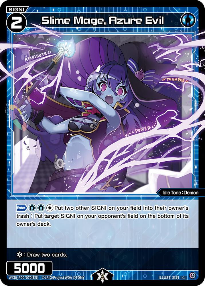 Slime Mage, Azure Evil, Interlude Diva WXDi-P00-070[EN]