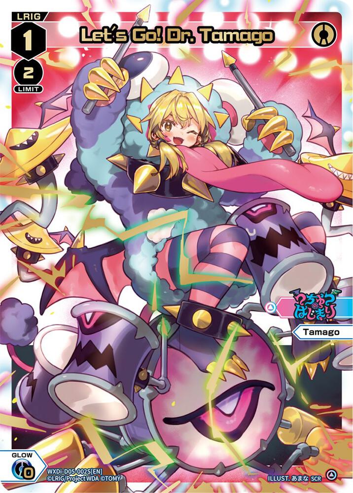 Let's Go! Dr. Tamago (SCR), Glowing Diva WXDi-D05-002S[EN]