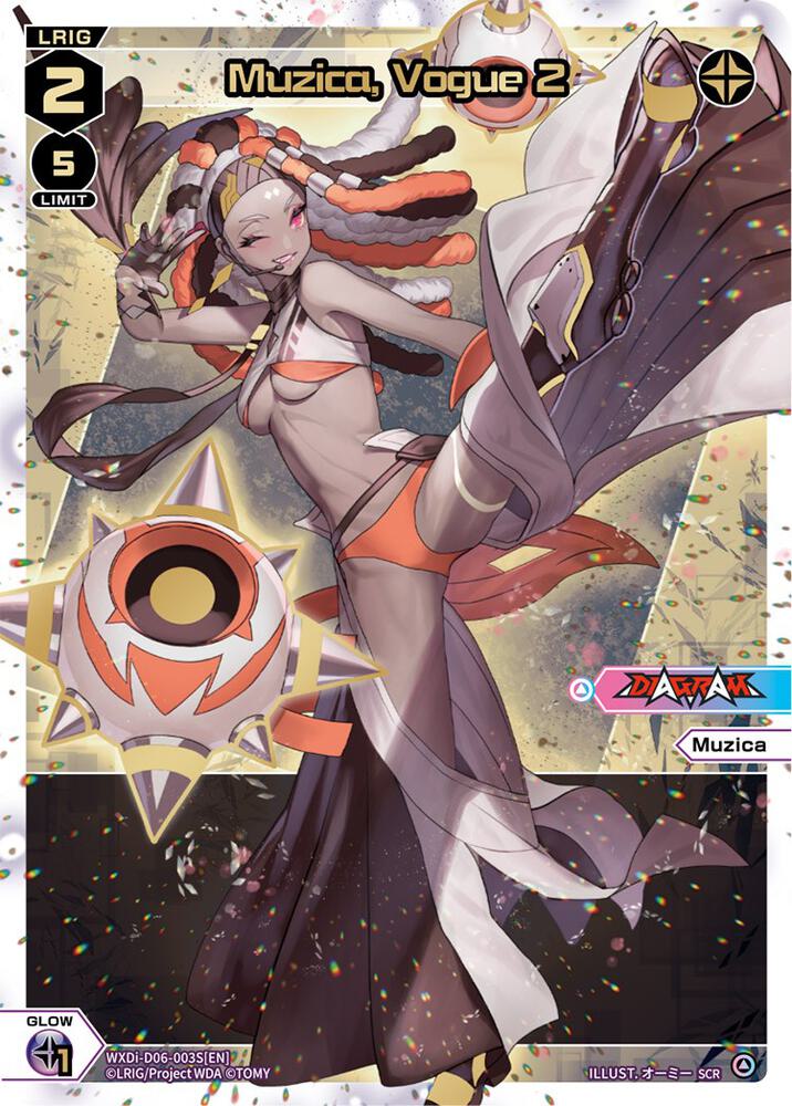 Muzica, Vogue 2 (SCR), Glowing Diva WXDi-D06-003S[EN]