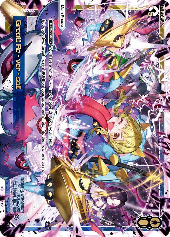 Great! Re - ver - sal!, Glowing Diva WXDi-P01-003[EN]