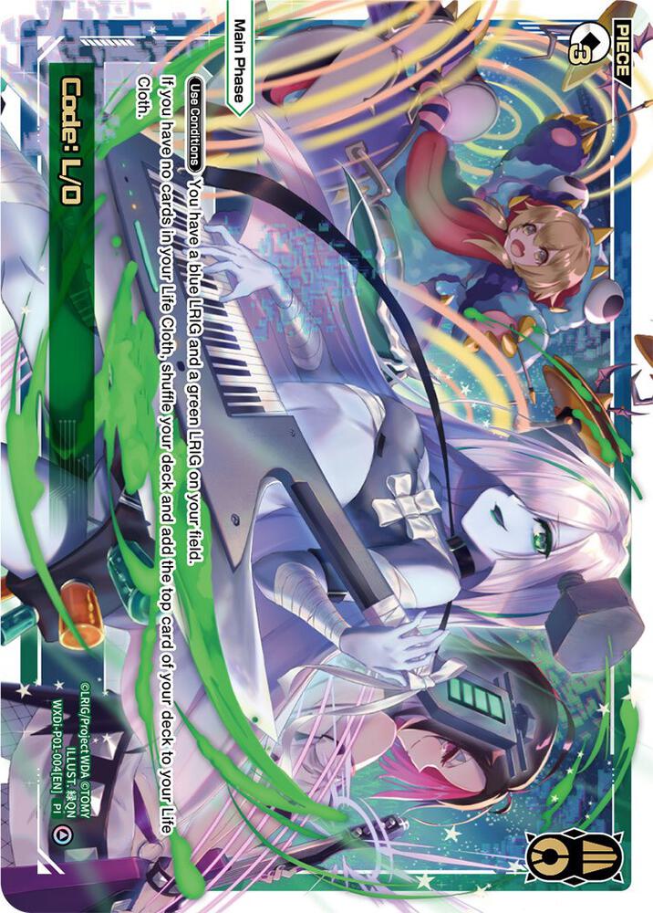 Code: L/O, Glowing Diva WXDi-P01-004[EN]