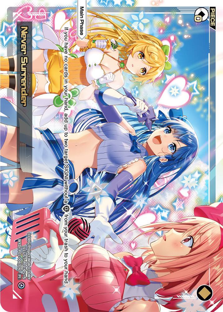 Never Surrender, Glowing Diva WXDi-P01-006[EN]