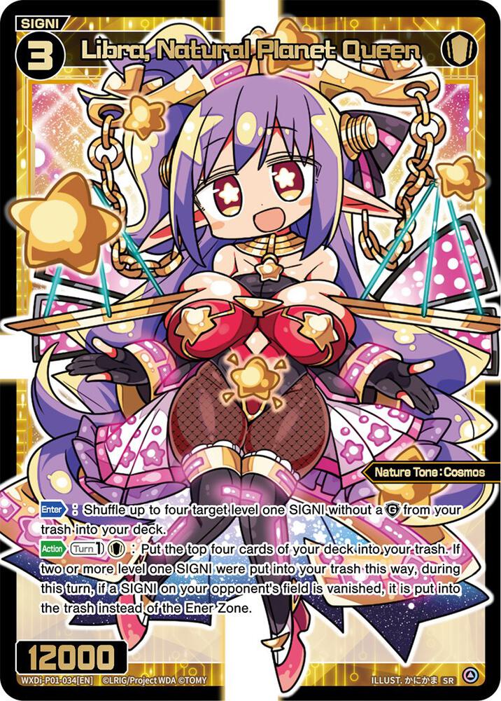 Libra, Natural Planet Queen, Glowing Diva WXDi-P01-034[EN]