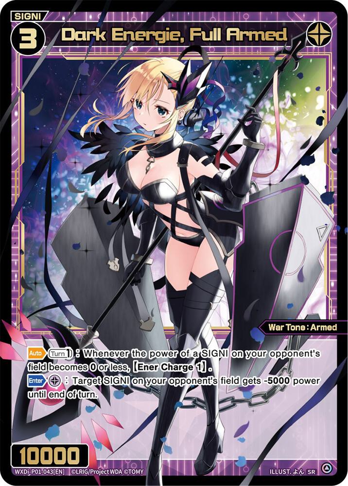 Dark Energie, Full Armed, Glowing Diva WXDi-P01-043[EN]