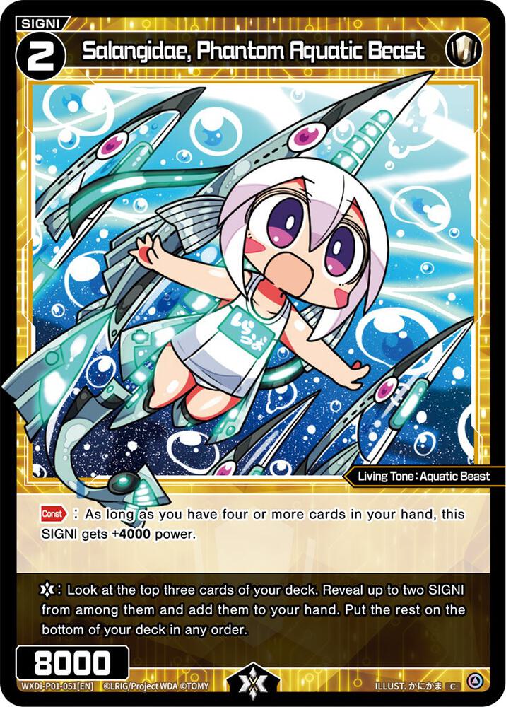 Salangidae, Phantom Aquatic Beast, Glowing Diva WXDi-P01-051[EN]
