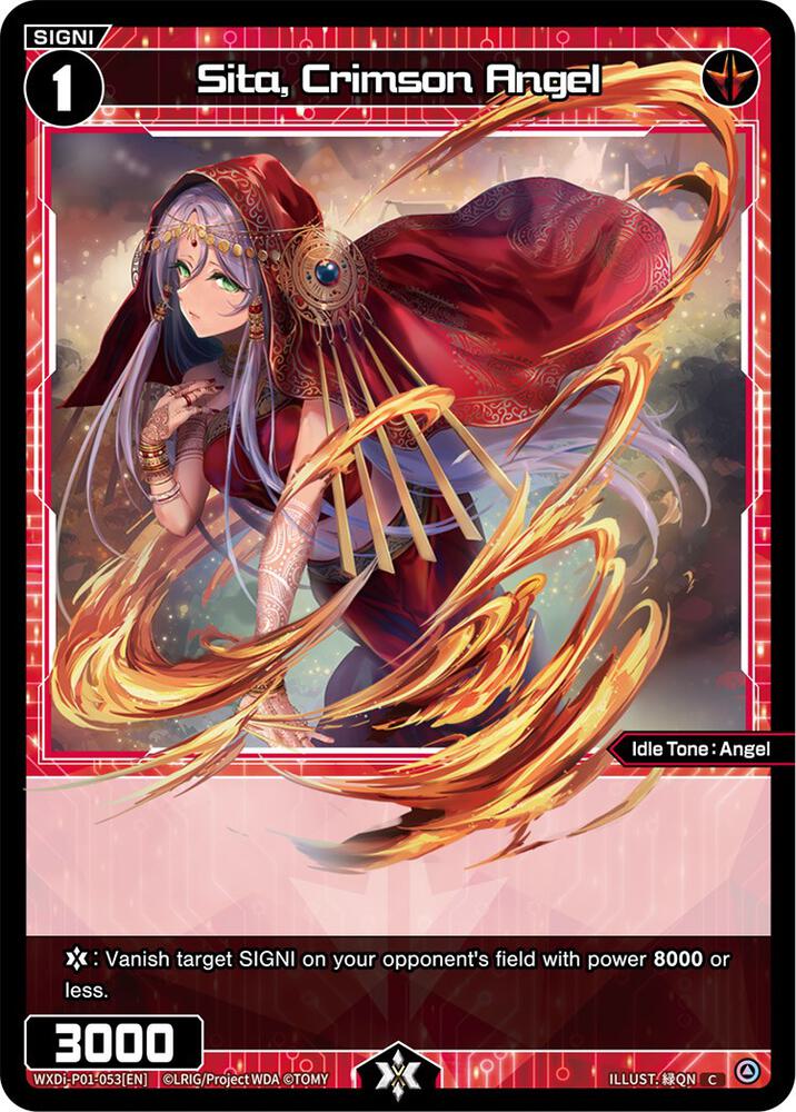 Sita, Crimson Angel, Glowing Diva WXDi-P01-053[EN]