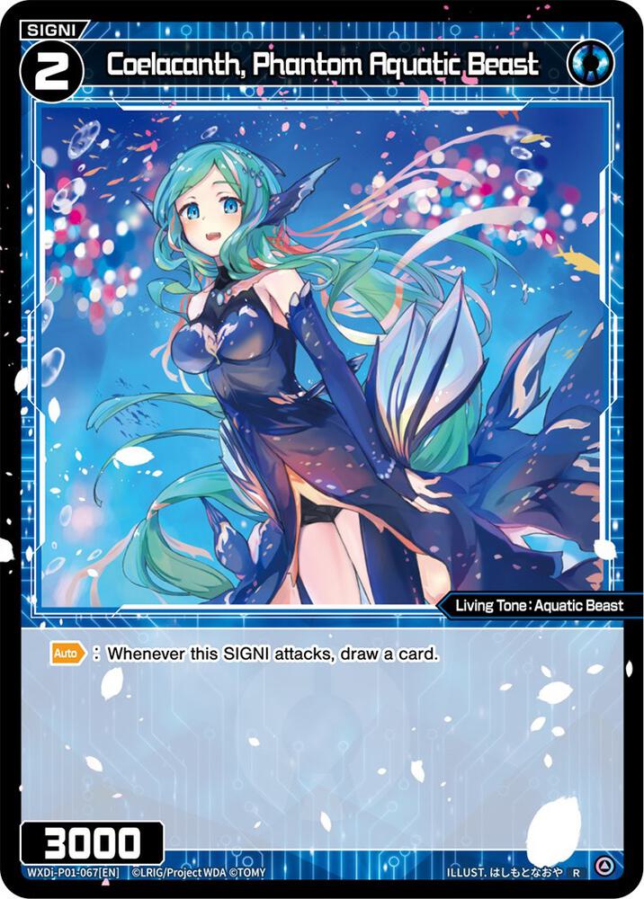 Coelacanth, Phantom Aquatic Beast, Glowing Diva WXDi-P01-067[EN]