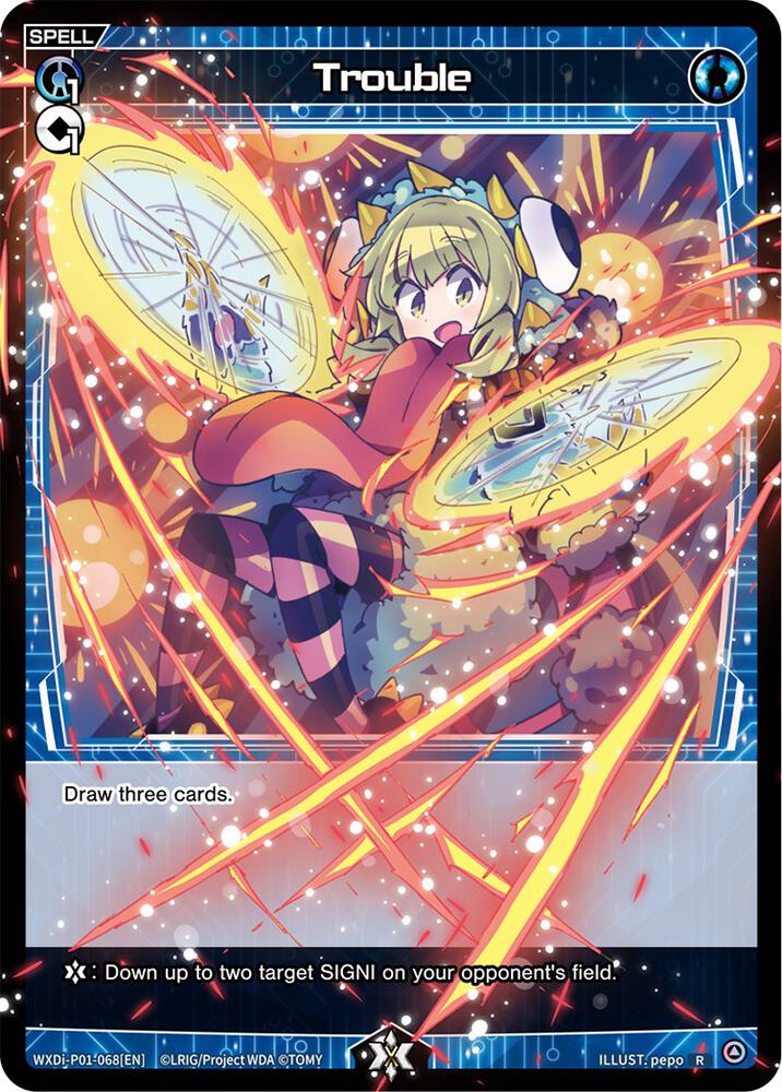 Trouble, Glowing Diva WXDi-P01-068[EN]