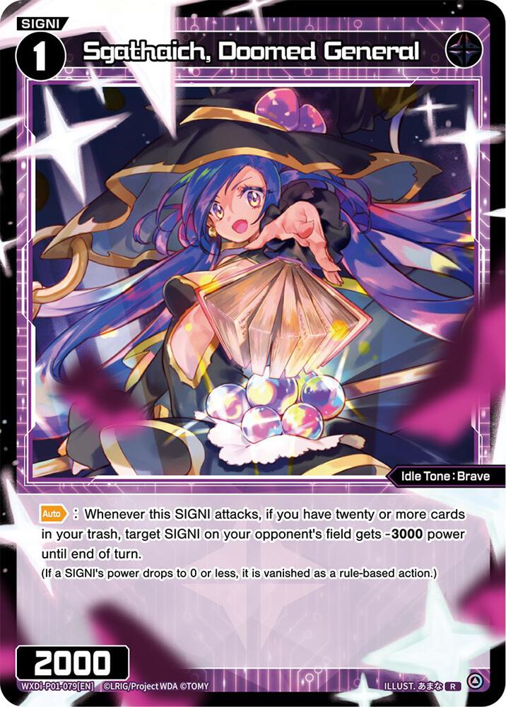 Sgathaich, Doomed General, Glowing Diva WXDi-P01-079[EN]