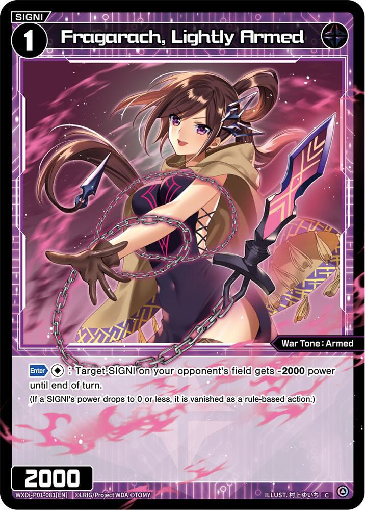 Fragarach, Lightly Armed, Glowing Diva WXDi-P01-081[EN]