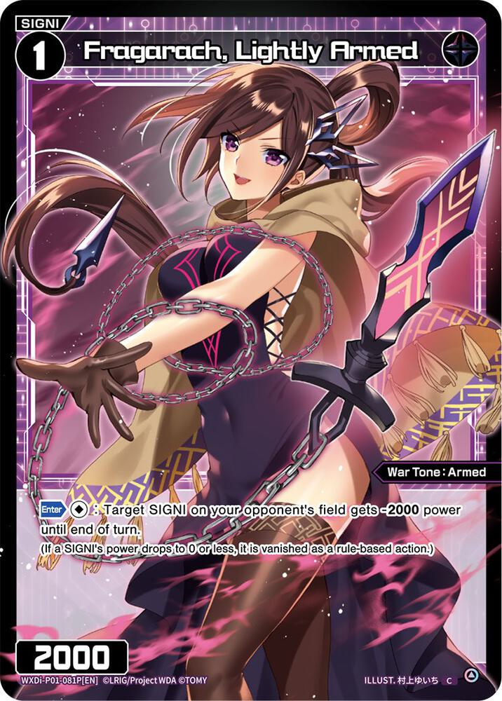 Fragarach, Lightly Armed (Parallel Foil), Glowing Diva WXDi-P01-081P[EN]