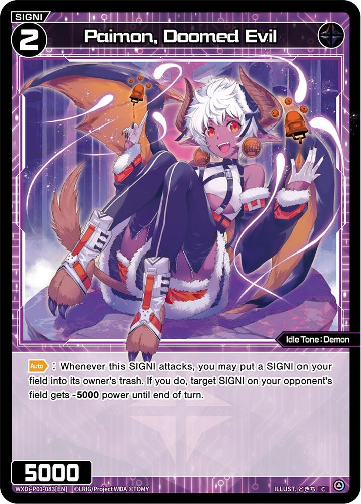 Paimon, Doomed Evil, Glowing Diva WXDi-P01-083[EN]