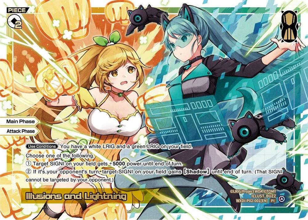 Illusions and Lightning, Changing Diva WXDi-P02-001[EN]