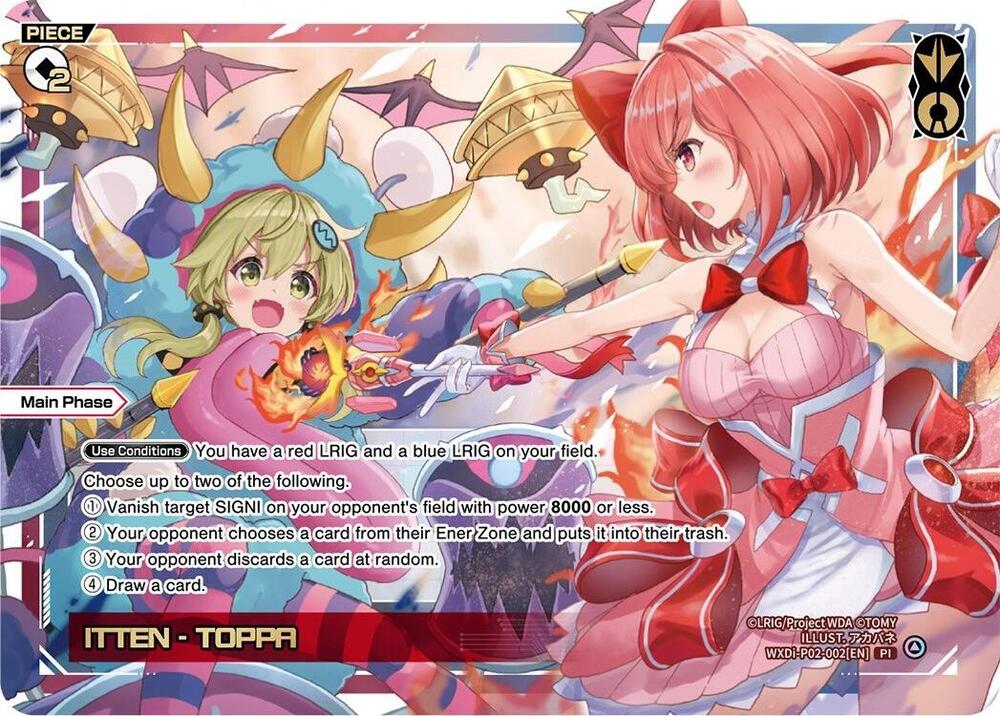 ITTEN - TOPPA, Changing Diva WXDi-P02-002[EN]