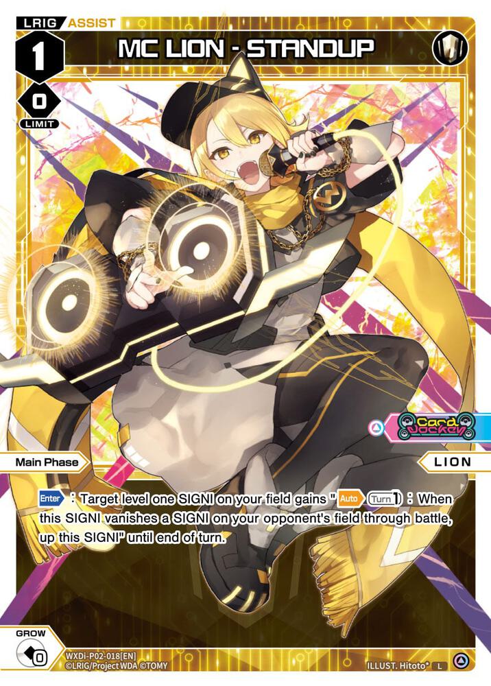 MC LION - STANDUP, Changing Diva WXDi-P02-018[EN]