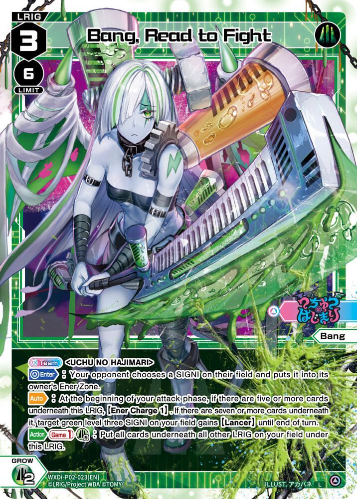 Bang, Read to Fight, Changing Diva WXDi-P02-023[EN]