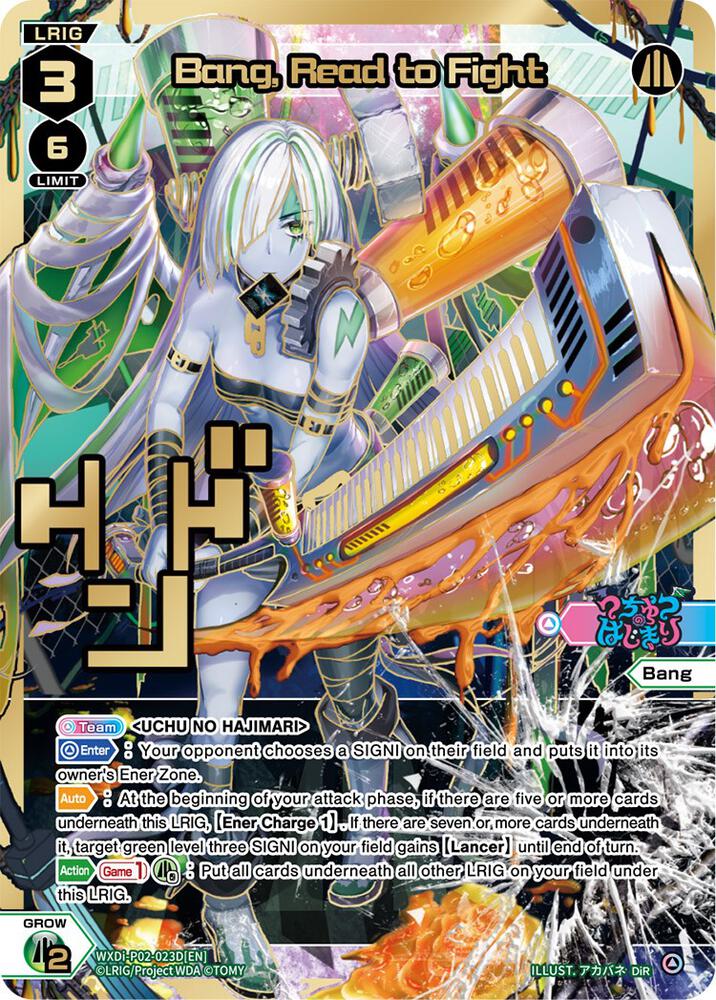 Bang, Read to Fight (DiR), Changing Diva WXDi-P02-023D[EN]
