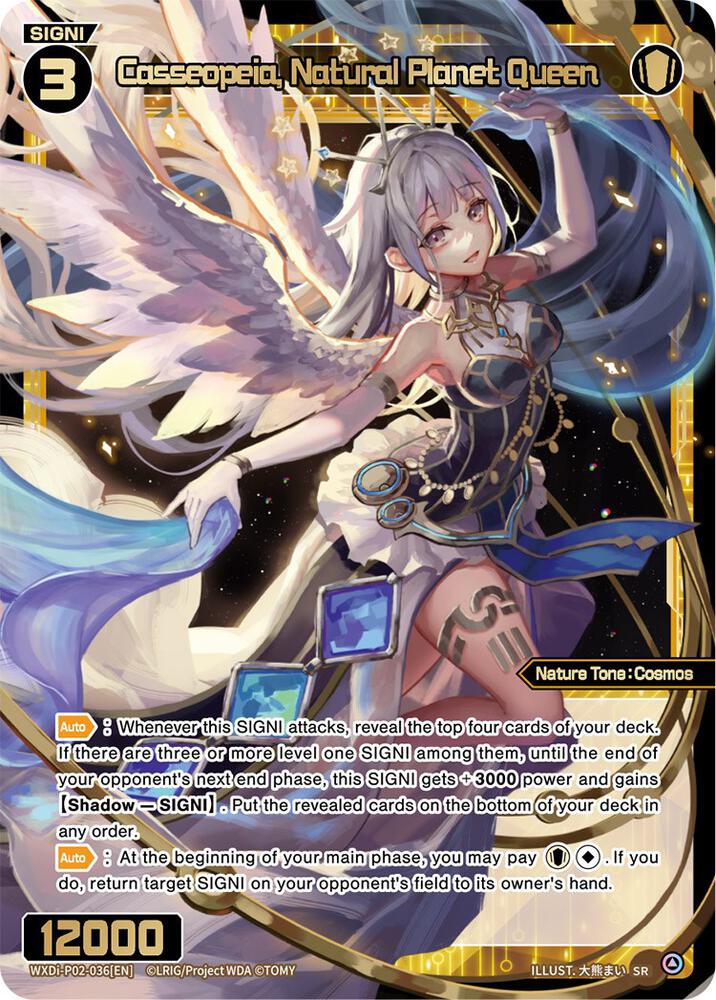 Casseopeia, Natural Planet Queen, Changing Diva WXDi-P02-036[EN]