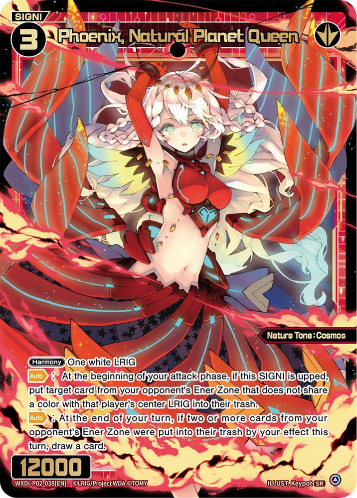 Phoenix, Natural Planet Queen, Changing Diva WXDi-P02-038[EN]