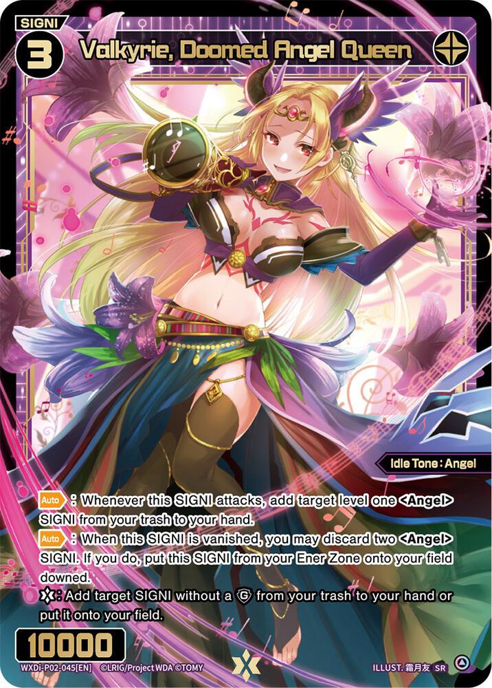 Valkyrie, Doomed Angel Queen, Changing Diva WXDi-P02-045[EN]