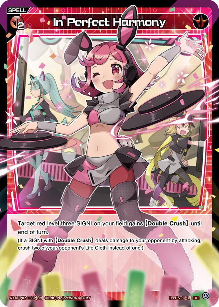 In Perfect Harmony (Parallel Foil), Changing Diva WXDi-P02-063P[EN]