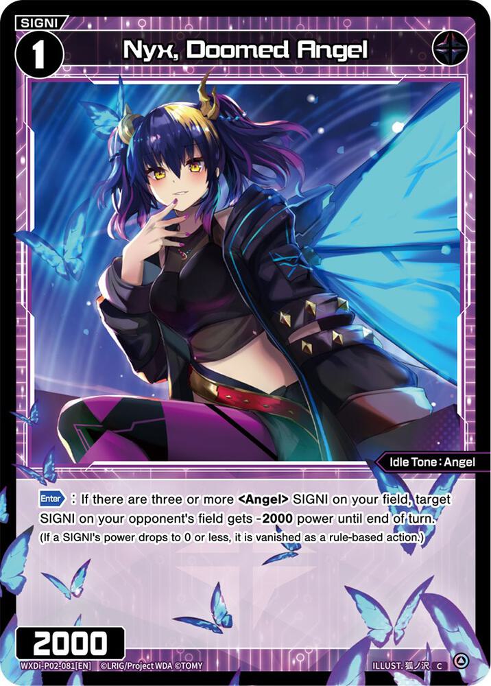 Nyx, Doomed Angel, Changing Diva WXDi-P02-081[EN]