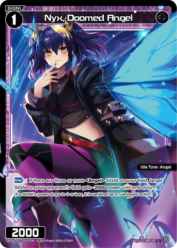 Nyx, Doomed Angel (Parallel Foil), Changing Diva WXDi-P02-081P[EN]