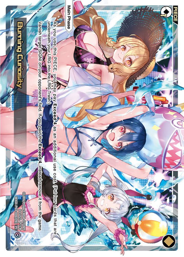 Burning Curiosity, Standup Diva WXDi-P03-006[EN]