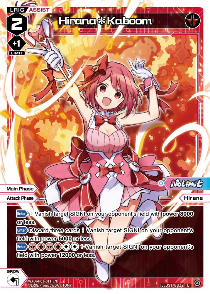 Hirana*Kaboom, Standup Diva WXDi-P03-011[EN]