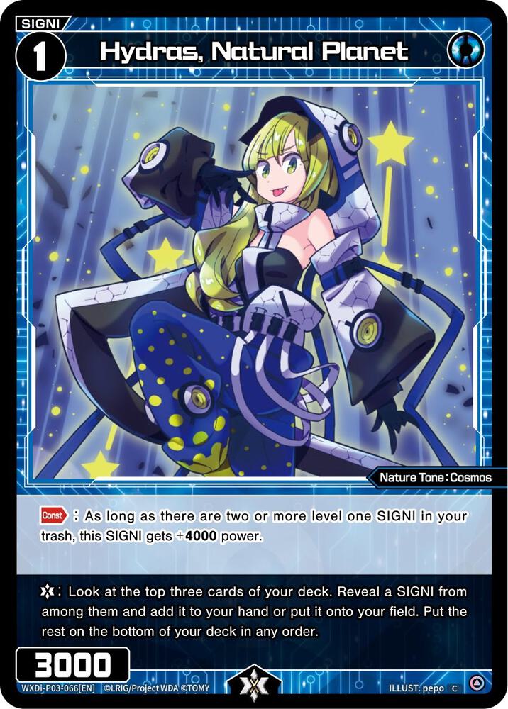 Hydras, Natural Planet, Standup Diva WXDi-P03-066[EN]