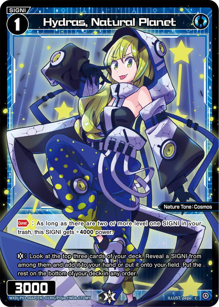 Hydras, Natural Planet (Parallel Foil), Standup Diva WXDi-P03-066P[EN]