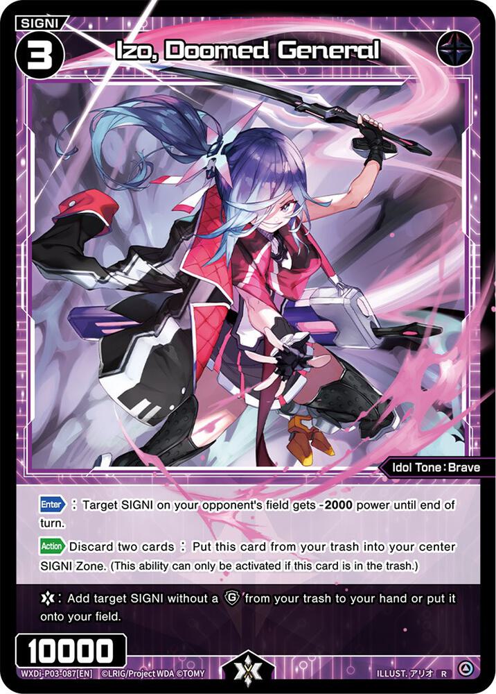 Izo, Doomed General, Standup Diva WXDi-P03-087[EN]