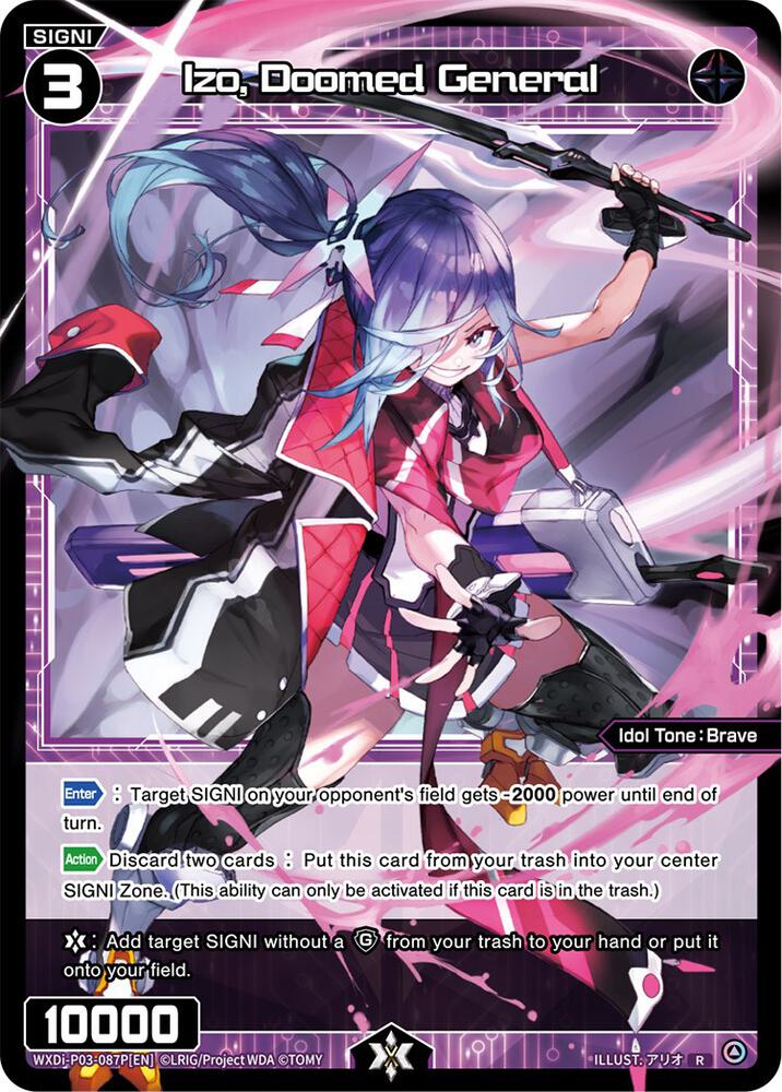 Izo, Doomed General (Parallel Foil), Standup Diva WXDi-P03-087P[EN]